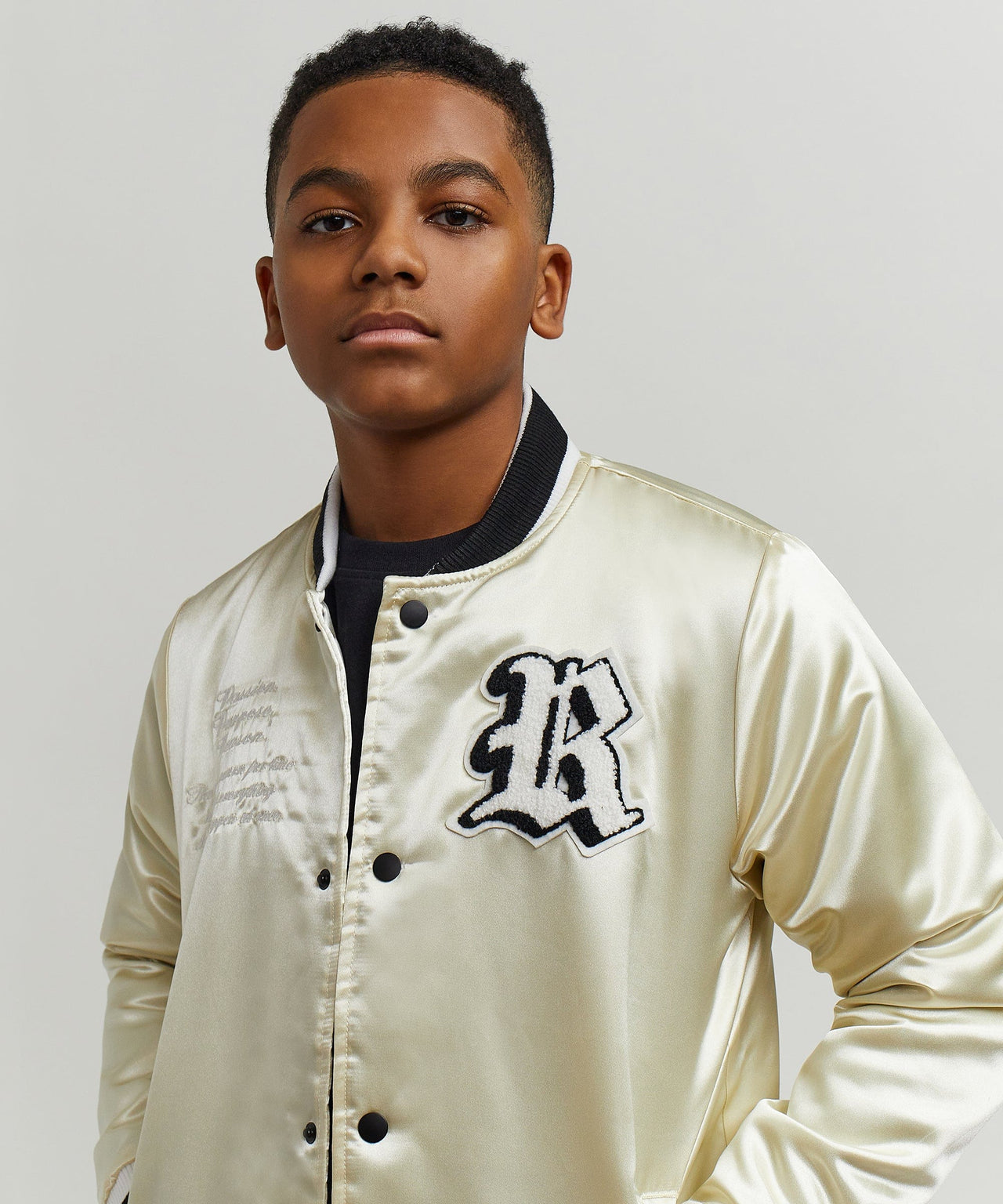 Kids Ply Hard Satin Jacket
