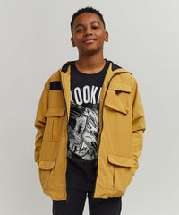 Thumbnail for Nylon Cargo Jacket