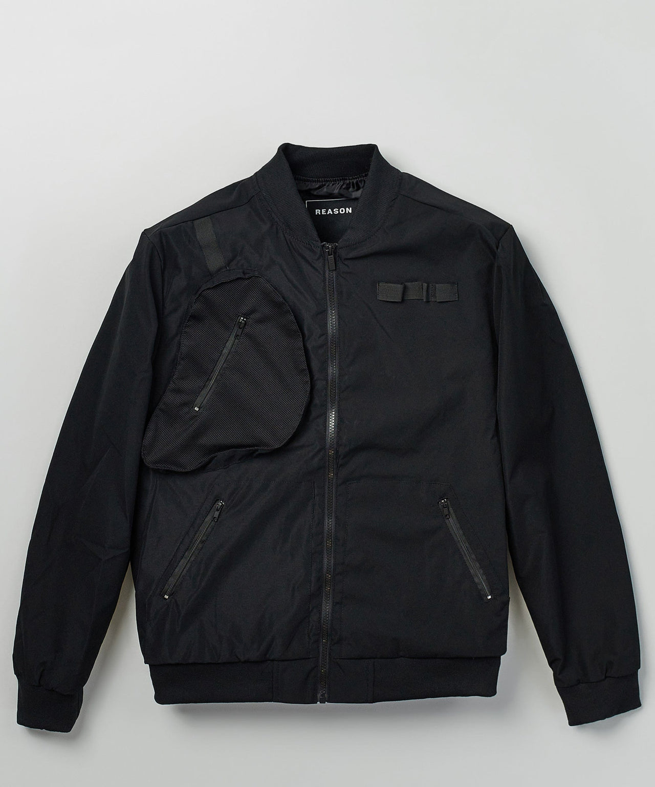 Tyson Detachable Bag Twill Bomber Jacket