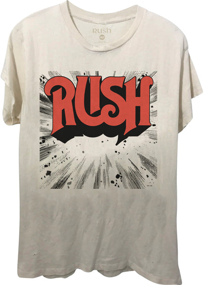 RUSH STARBURST LOGO MENS T-SHIRT