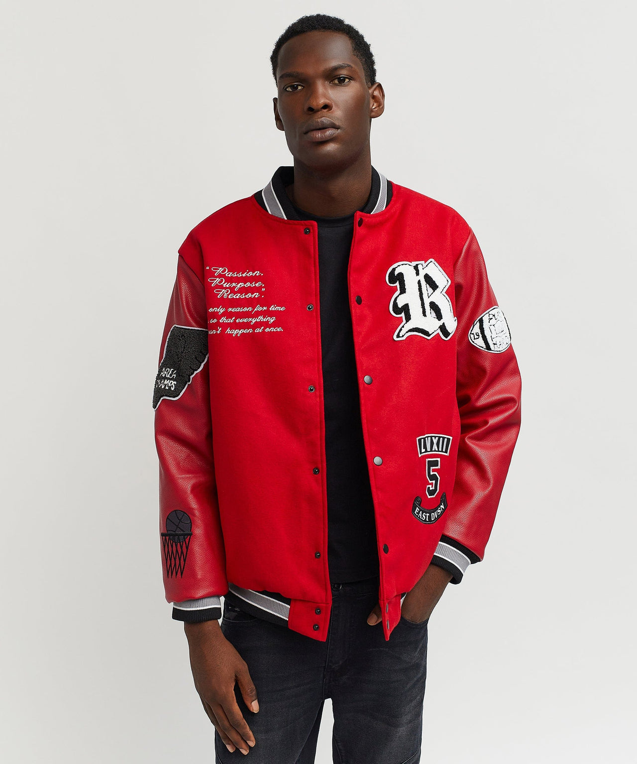 Ply Hard Varsity Jkt