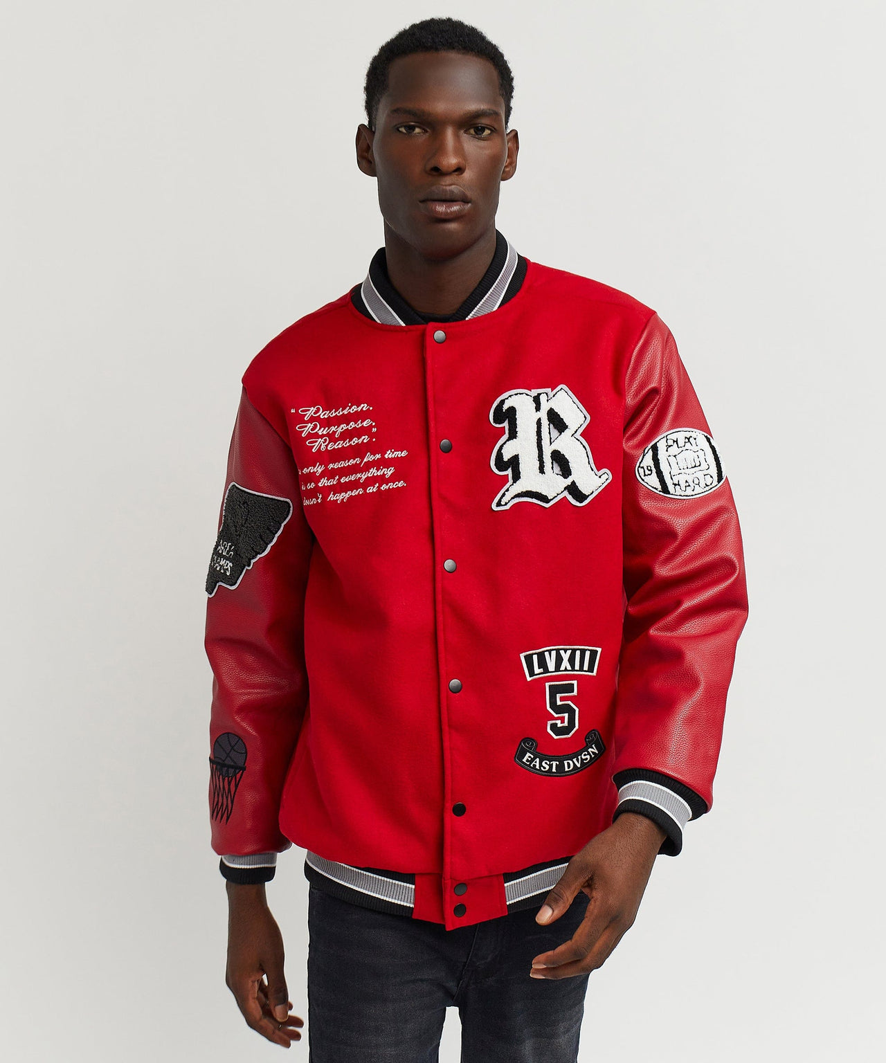 Ply Hard Varsity Jkt