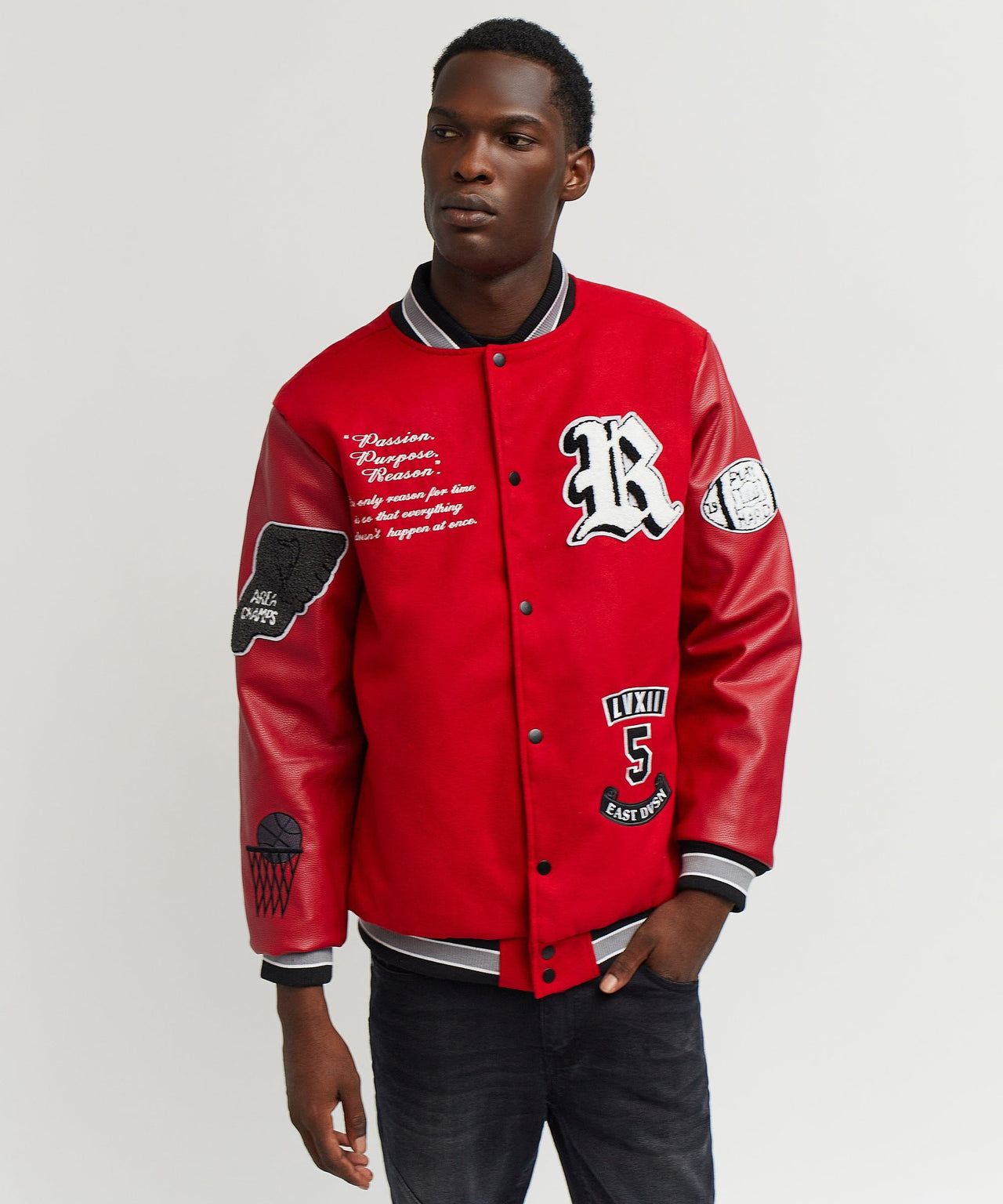 Ply Hard Varsity Jkt
