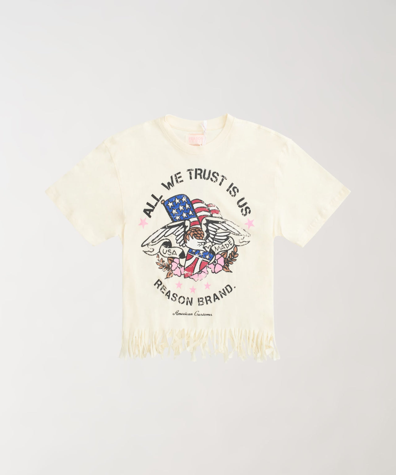 All We Trust Women's Graphic Short Sleeve T-Shirt