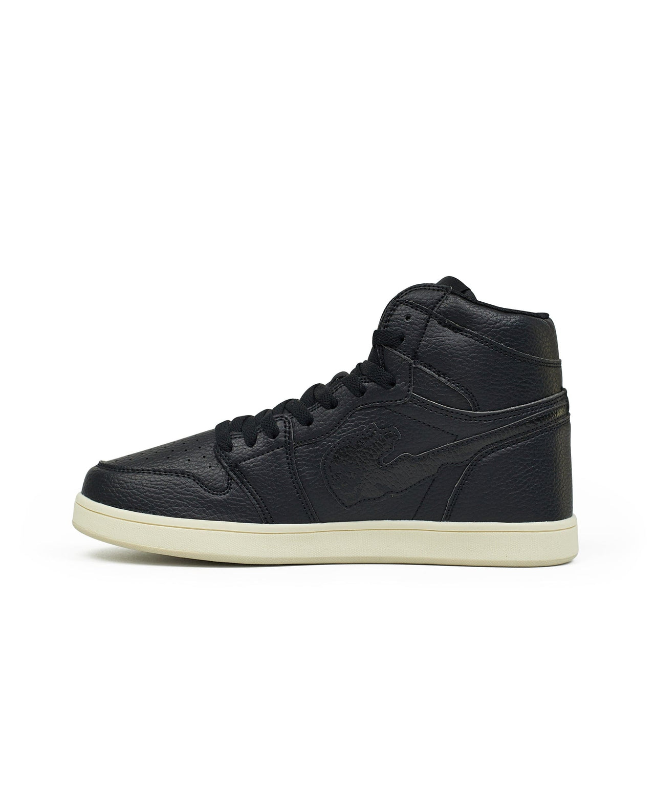 Flaming Skull Sneakers - Black