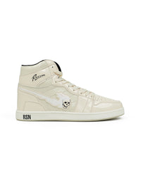 Thumbnail for Flaming Skull Sneakers - Cream