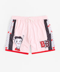 Thumbnail for Betty Boop Sweetheart Women's Plus Size Basketball Mesh Shorts