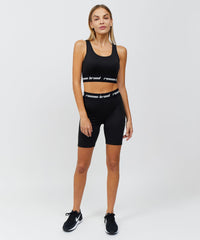 Thumbnail for Cara Women's Biker Shorts - Black