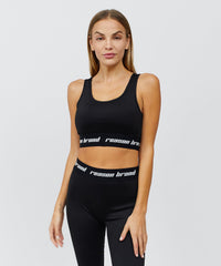 Thumbnail for Cara Women's Sports Bra - Black