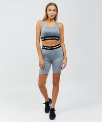 Thumbnail for Cara Women's Biker Shorts - Grey