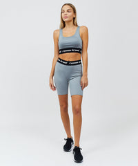 Thumbnail for Cara Women's Biker Shorts - Grey