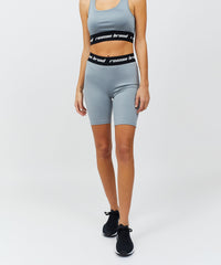 Thumbnail for Cara Women's Biker Shorts - Grey