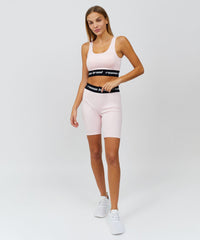 Thumbnail for Cara Women's Biker Shorts - Pink