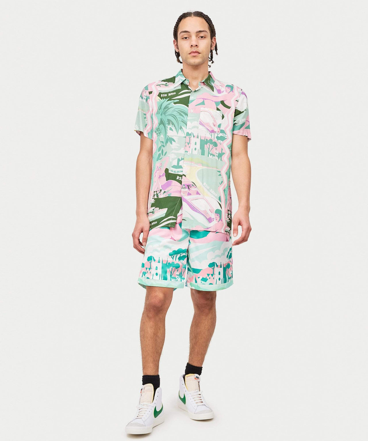 Sail Shirt Shorts Set