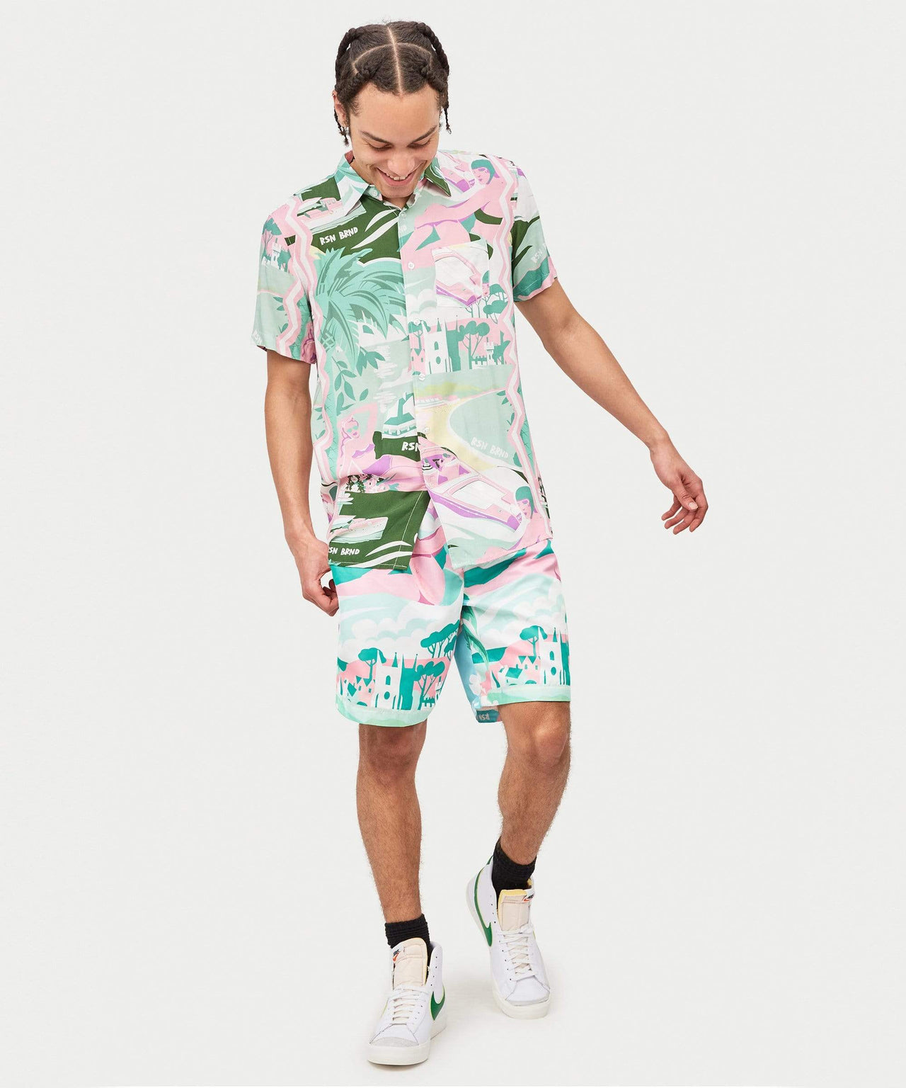 Sail Shirt Shorts Set