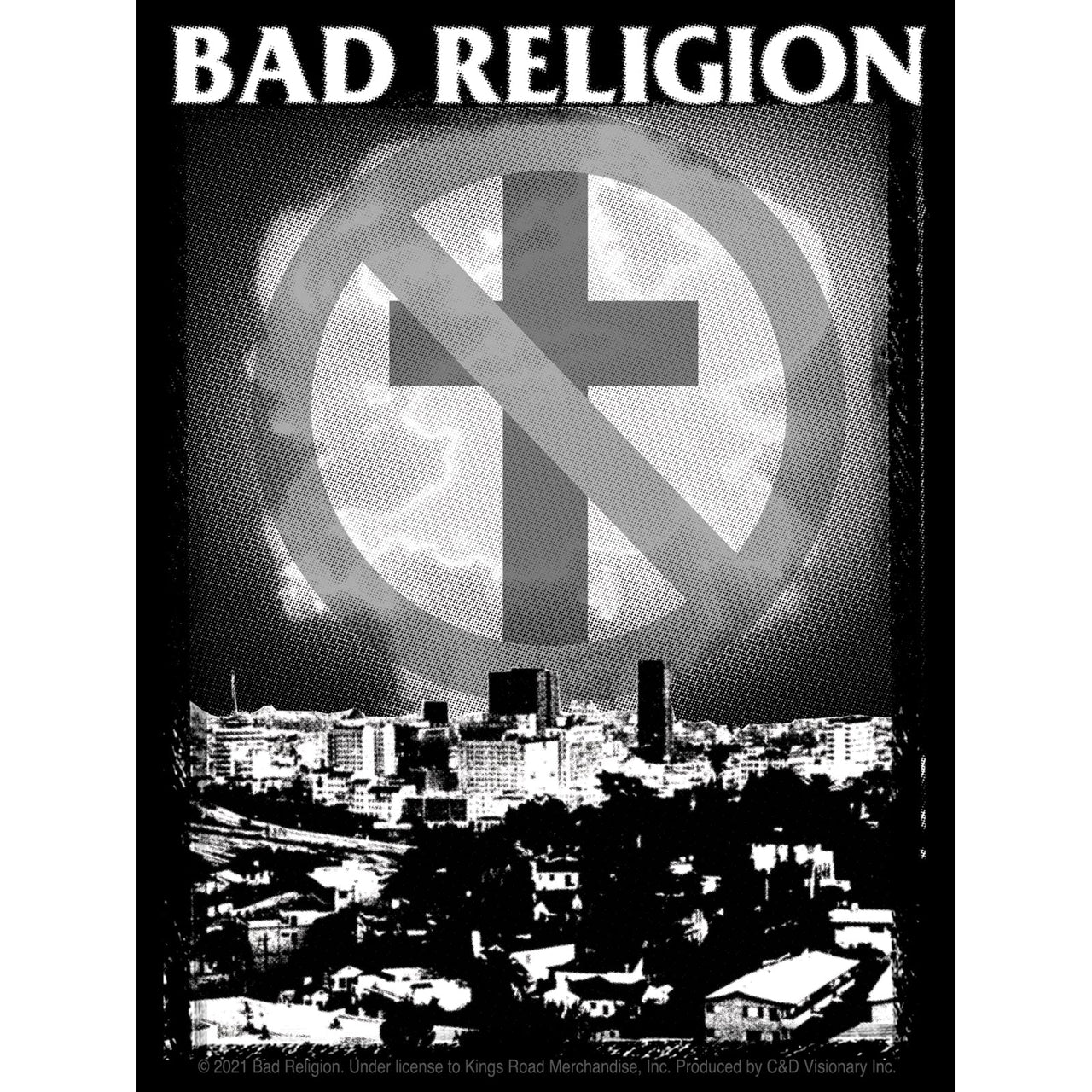 Bad Religion Explosion 3.75"x5" Sticker - 6 pc prepack