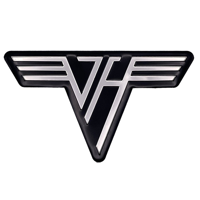 Van Halen Shield Logo 3.5"x2.25" Metal Sticker - 6 pc prepack