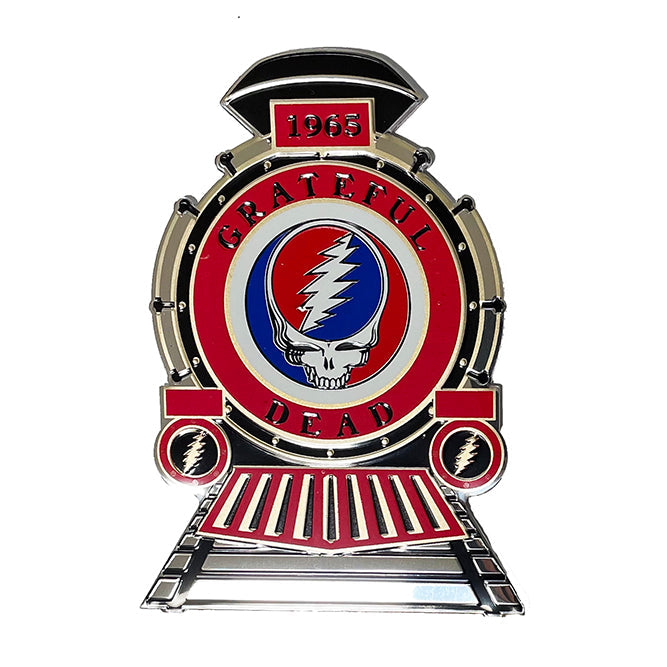 Grateful Dead Train 3.25"x4.75" Metal Sticker - 6 pc prepack