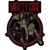 Thumbnail for MÃ¶tley CrÃ¼e Group Circle 4.25â - 6 pc prepack