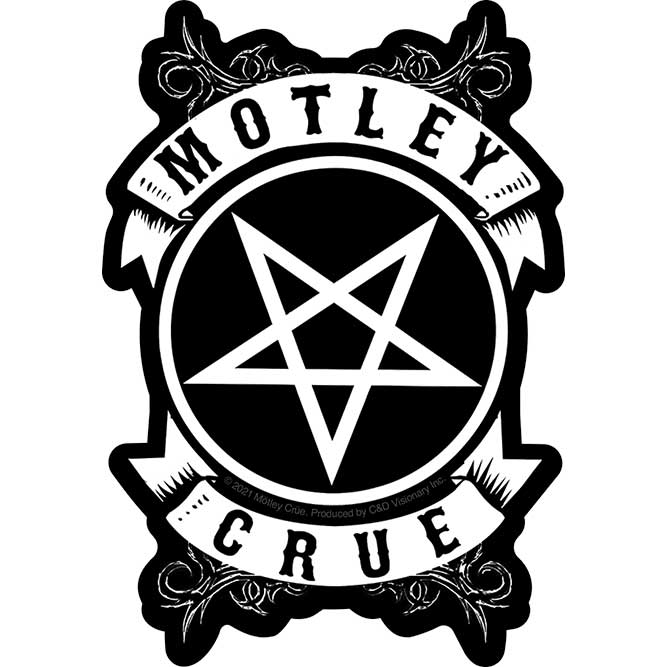 MÃ¶tley CrÃ¼e Ribbons 3.7â€x5.3 - 6 pc prepack