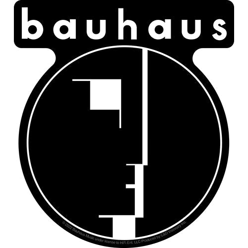 Bauhaus Logo 4.2"x4.75" Sticker - 6 pc prepack