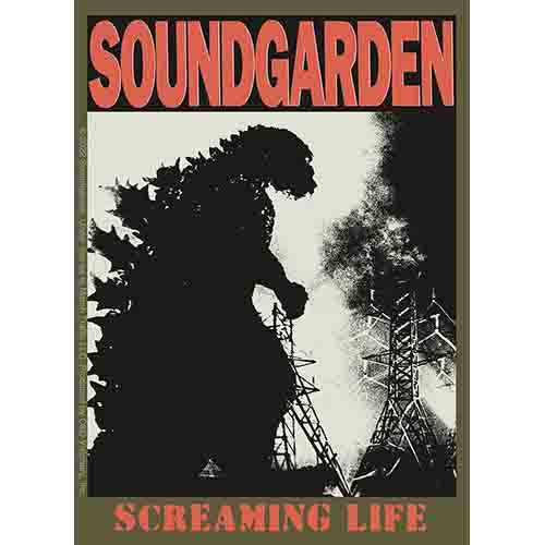 Soundgarden Screaming Life 3.6"x5" Sticker - 6 pc prepack