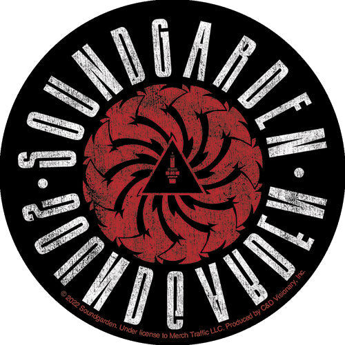 Soundgarden Bad Motorfinger 4"x4" Sticker - 6 pc prepack