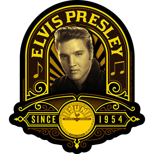 Elvis Presley Since 1954 4.4"x5" Sticker - 6 pc prepack