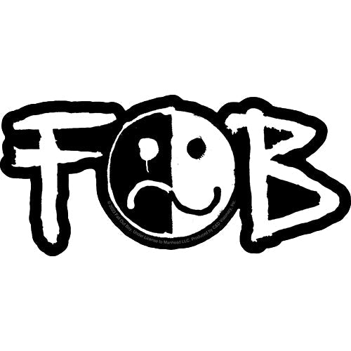 Fall Out Boy Logo 6"x2.75" Sticker - 6 pc prepack