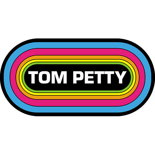 Tom Petty KMET 6"x3" Sticker - 6 pc prepack