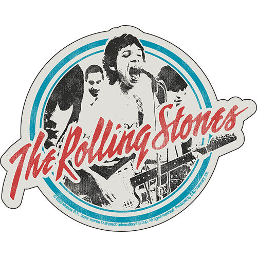 The Rolling Stones Concert Poster 5.25"x4.25" Sticker - 6 pc prepack
