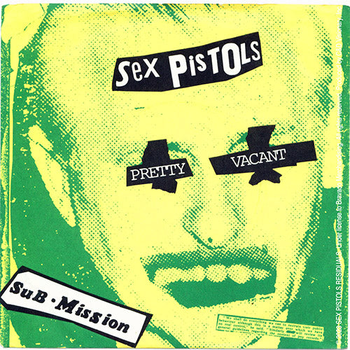 Sex Pistols Pretty Vacant 4"x4" Sticker - 6 pc prepack