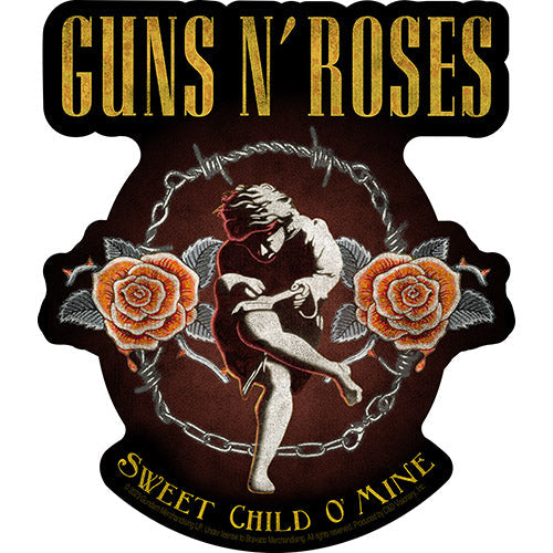 Guns N Roses Cherub 4.3"x5" Sticker - 6 pc prepack
