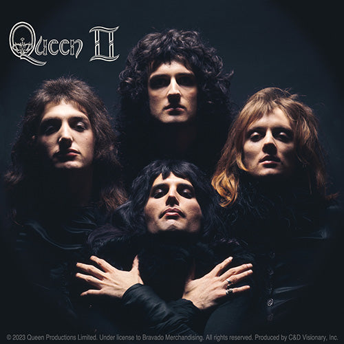 Queen 2nd Album 4"x4" Sticker - 6 pc prepack