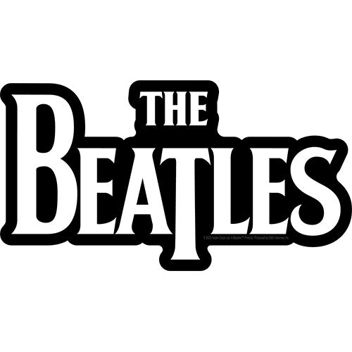 The Beatles Name Logo 6"x3.25" Sticker - 6 pc prepack