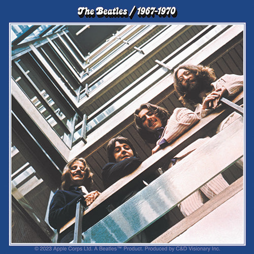 The Beatles Greatest Hits (1967-70) 4"x4" Sticker - 6 pc prepack