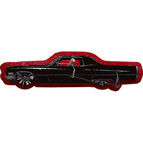 David Lozeau Devil's Deville 6.8"x1.9" Sticker - 6 pc prepack