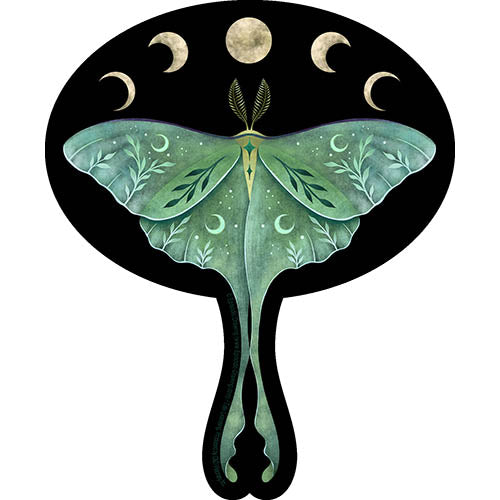 Episodic Drawing Luna Forester 4.5"x5.5" Sticker - 6 pc prepack
