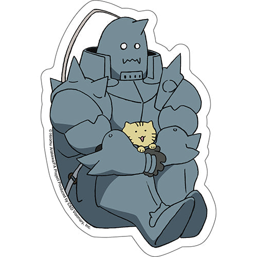 Fullmetal Alchemist Brotherhood Alphonse 3.75"x5.5" Sticker - 6 pc prepack