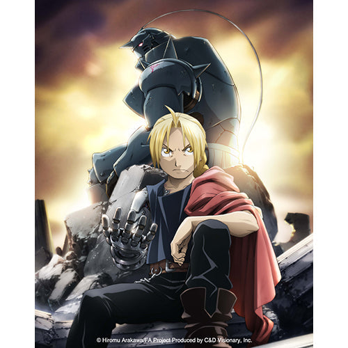 Fullmetal Alchemist Brotherhood Ed  Al Triumphant 4"x5" Sticker - 6 pc prepack