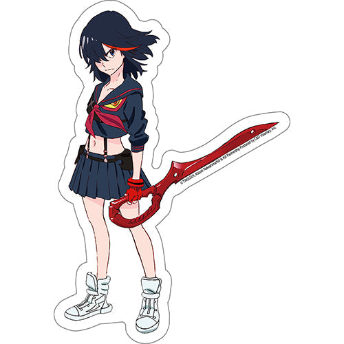 Kill La Kill Ryuko with Blade 4.3"x6.3" Sticker - 6 pc prepack