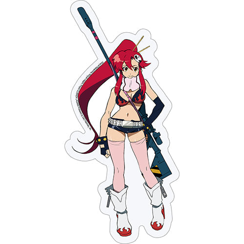 Gurren Lagann Yoko 3"x6.5" Sticker - 6 pc prepack