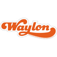 Thumbnail for Waylon Jennings Name Logo 6.5