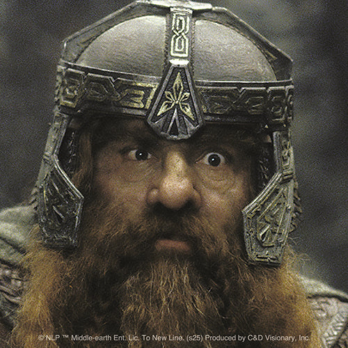 The Lord of the Rings Gimli 4"x4" Sticker - 6 pc prepack