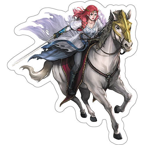 LOTR: The War of the Rohirrim Hera in Battle 5.5"x5" Sticker - 6 pc prepack