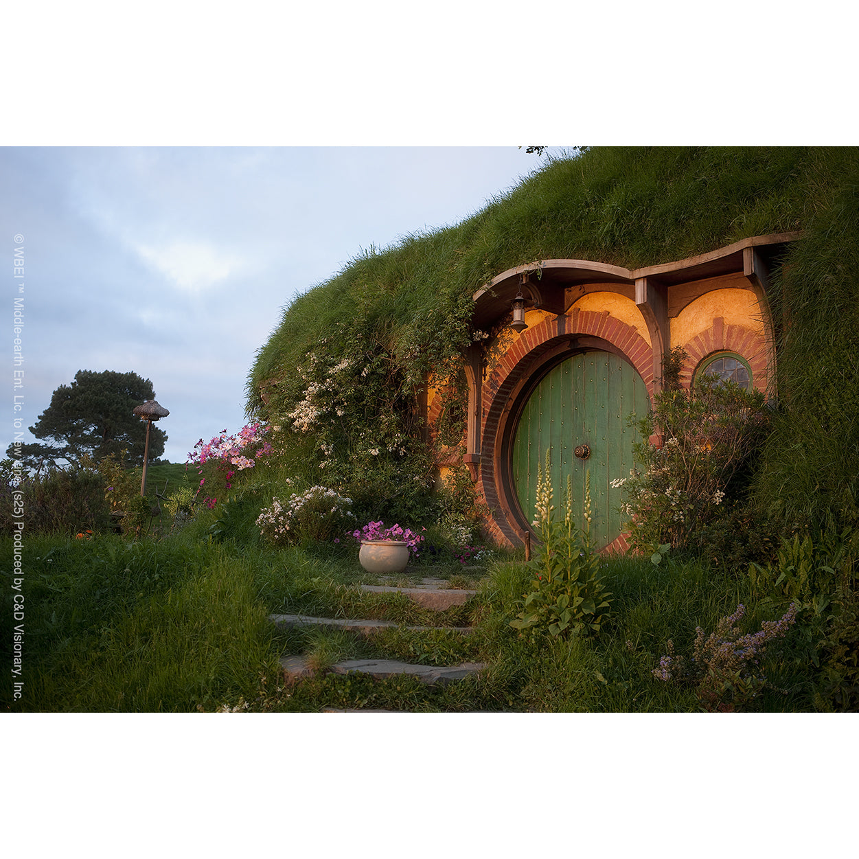 The Hobbit- Hobbit Home 5.5"x3.6" Sticker - 6 pc prepack