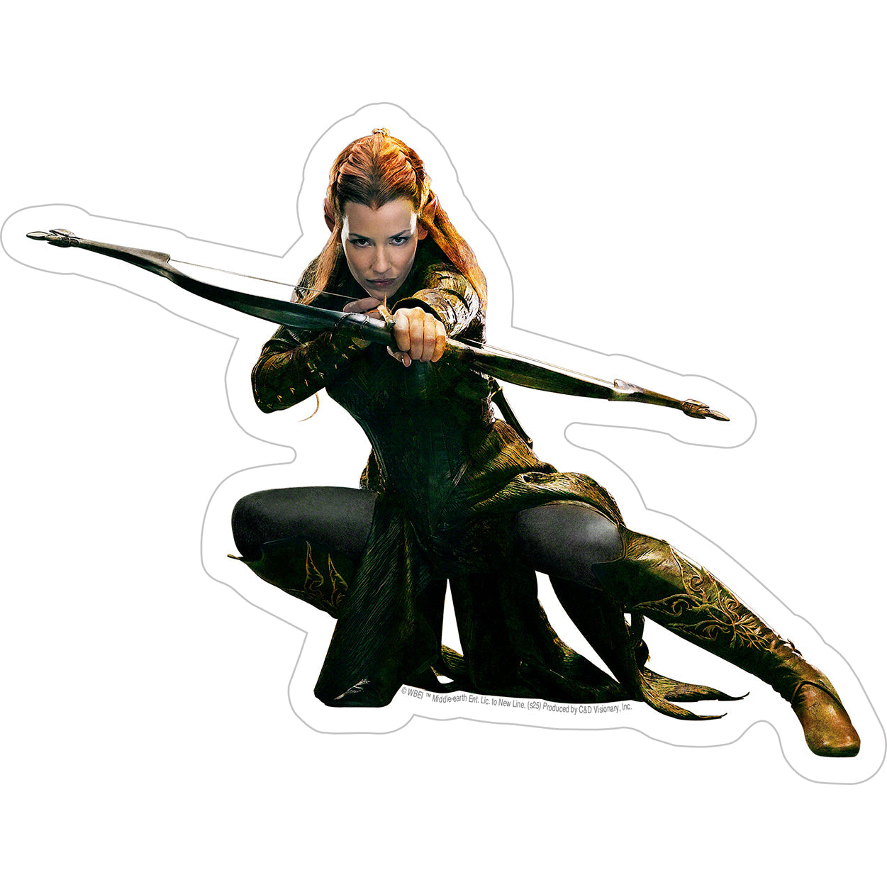The Hobbit Tauriel 6.5"x5" Sticker - 6 pc prepack
