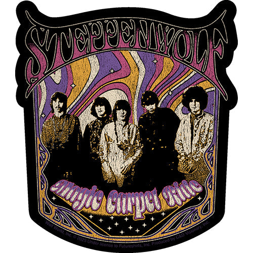 Steppenwolf Magic Carpet 4.4"x5" Sticker - 6 pc prepack