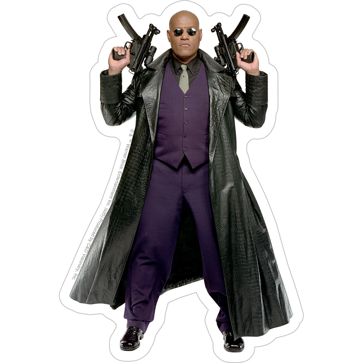 The Matrix Morpheus 4.4"x6.5" Sticker - 6 pc prepack