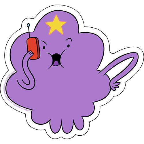 Adventure Time LSP Oh My Glob 4.6"x5" Sticker - 6 pc prepack